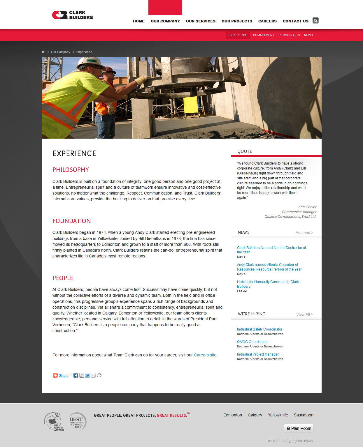 Clark Builders Refresh STYLE